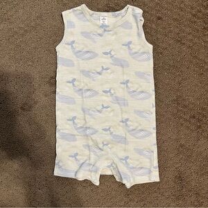 Nordstrom Blue and White Cloud Sleep Sack